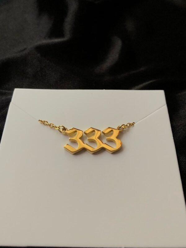 Angel number necklaces