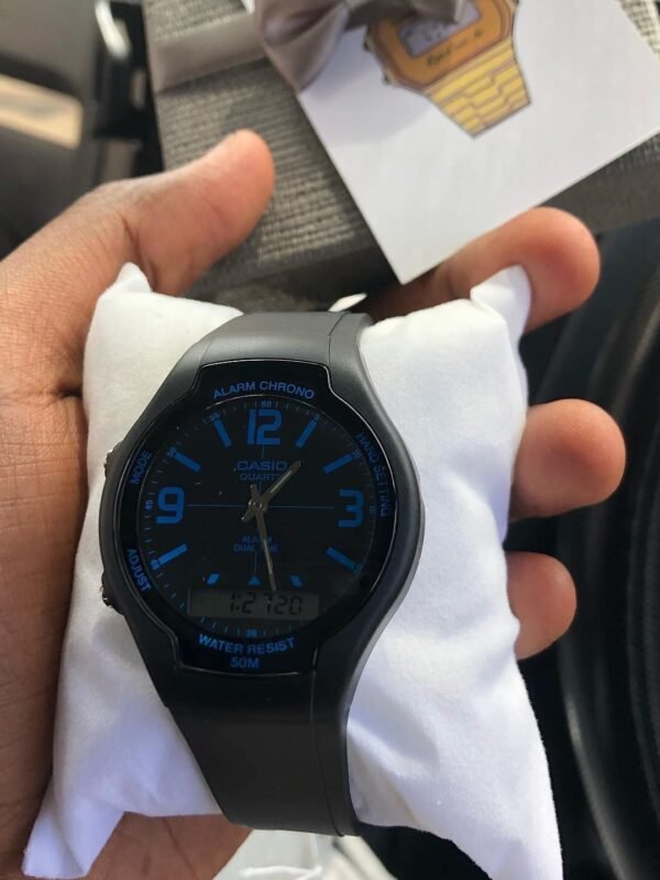 Casio Aw-90h- 2bv Analog – digital watch