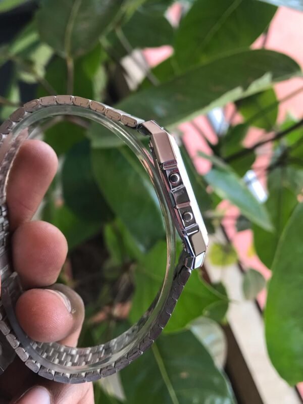 Stainless steel watch