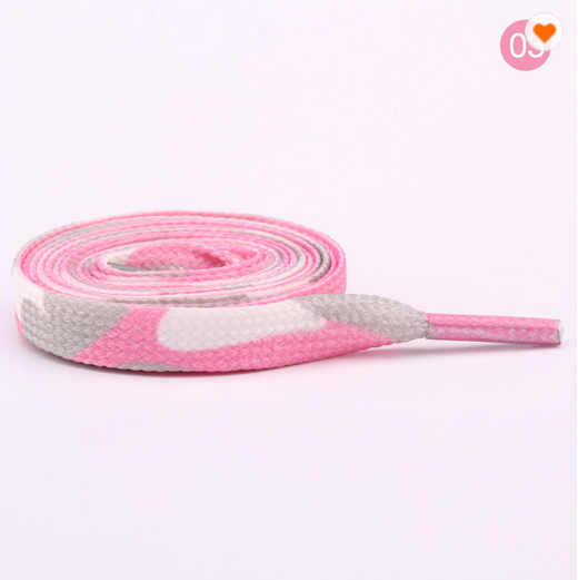 Camouflage Shoelaces – Pink
