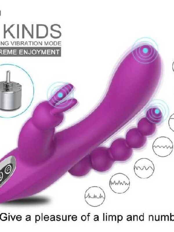 Andromine 3 in 1 Rabbit Vibrator