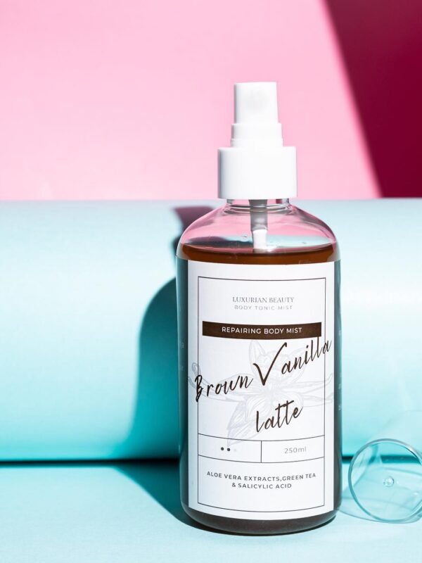 Brown Vanilla latte body toner