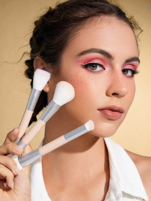 Glam 101 Face Essentials Brush Set With Bag