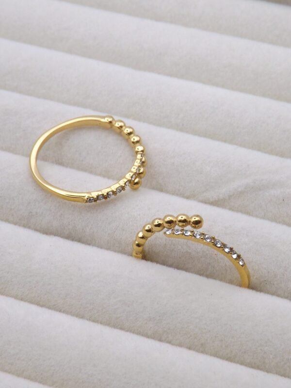 STACKY BAND 18K gold plated ring