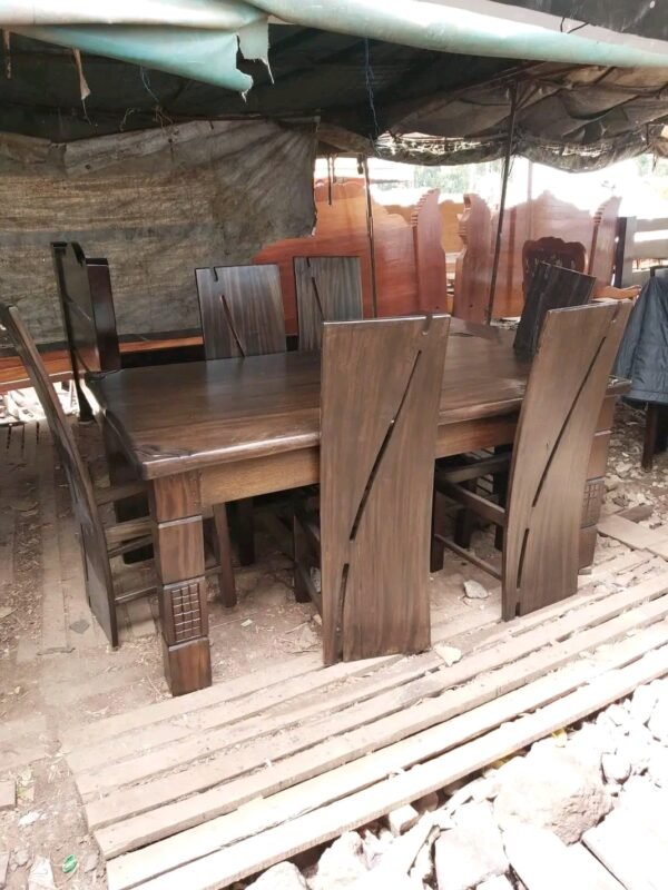 6 seater rectanglar dining table