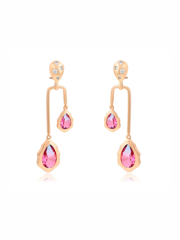 DANDELION DROP 18k gold plated Earrings