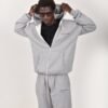 zip-up hoodie