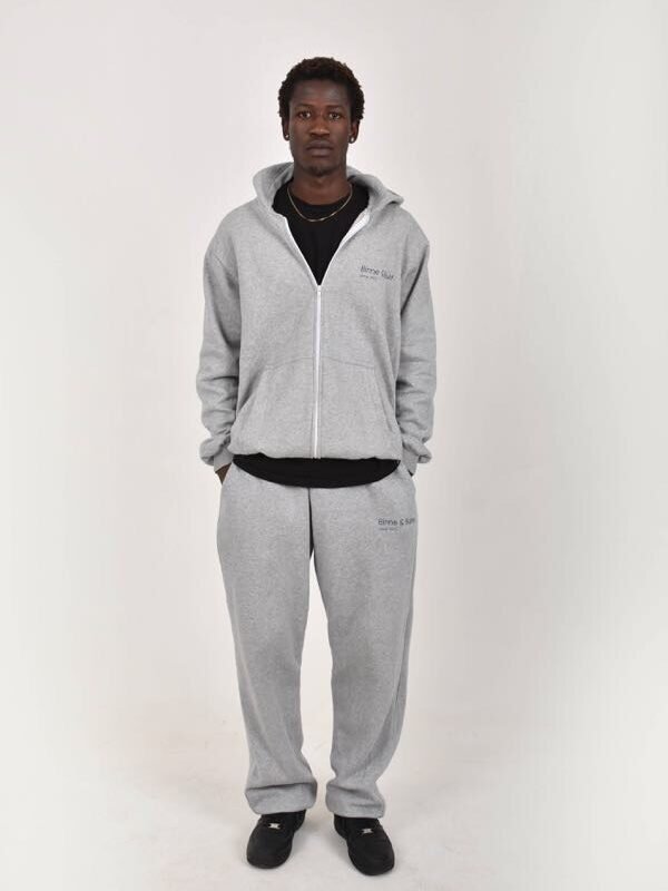 comfy grey sweatpants