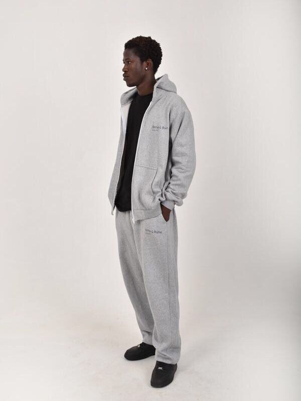 comfy grey sweatpants