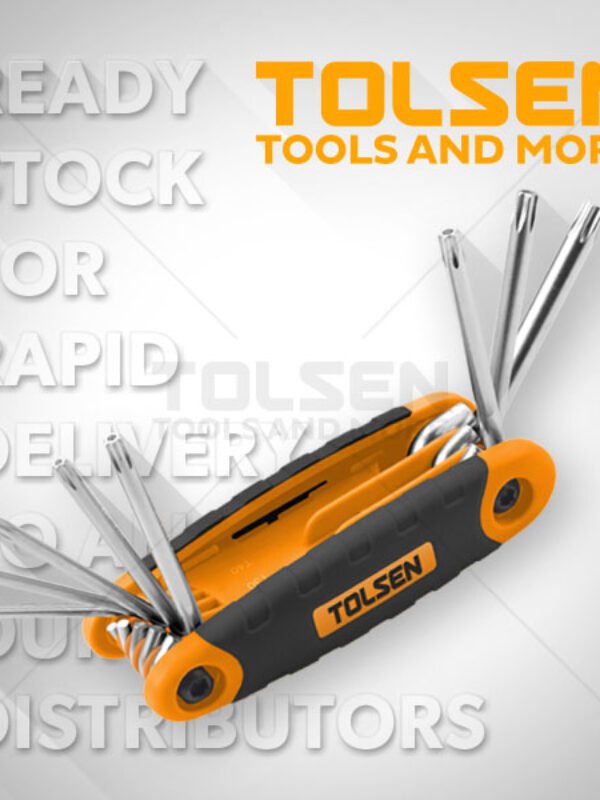 8PCS FOLDING TORX HEX KEY SET