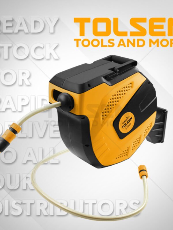TOLSEN: AUTOMATIC HOSE REEL SET