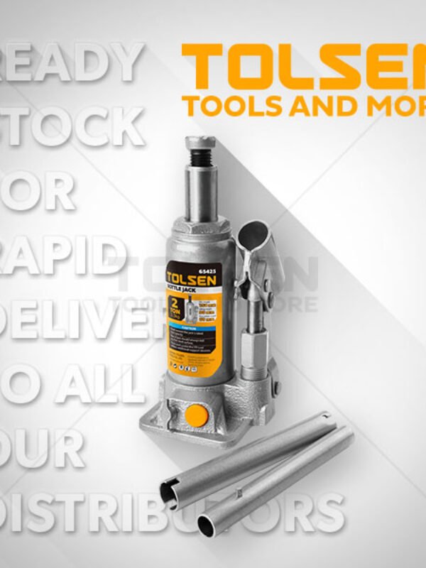 TOLSEN 12 TON HYDRAULIC BOTTLE JACK
