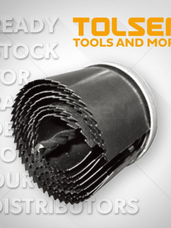 TOLSEN 7PCS HOLE SAW SET