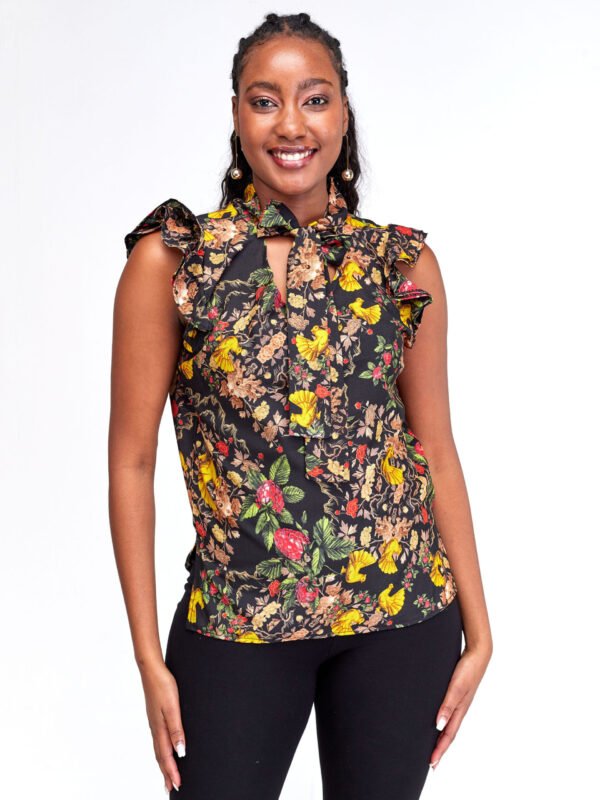 Kefi- Black Floral