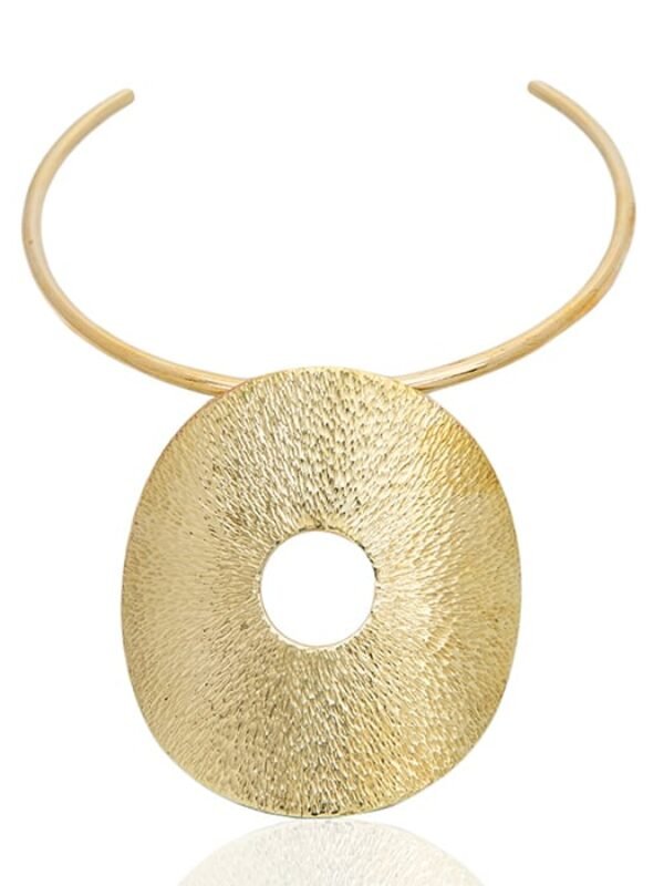 ANJIOLA BRASS CHOKER