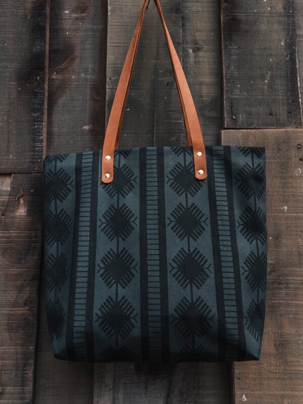 Black Canvas Black Kichana Print