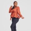 Hulya Top in Copper Brown - Image 2