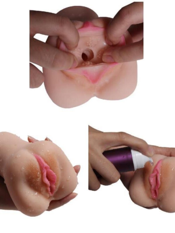 Lifelike Male Mastubator Anal and Vaginal