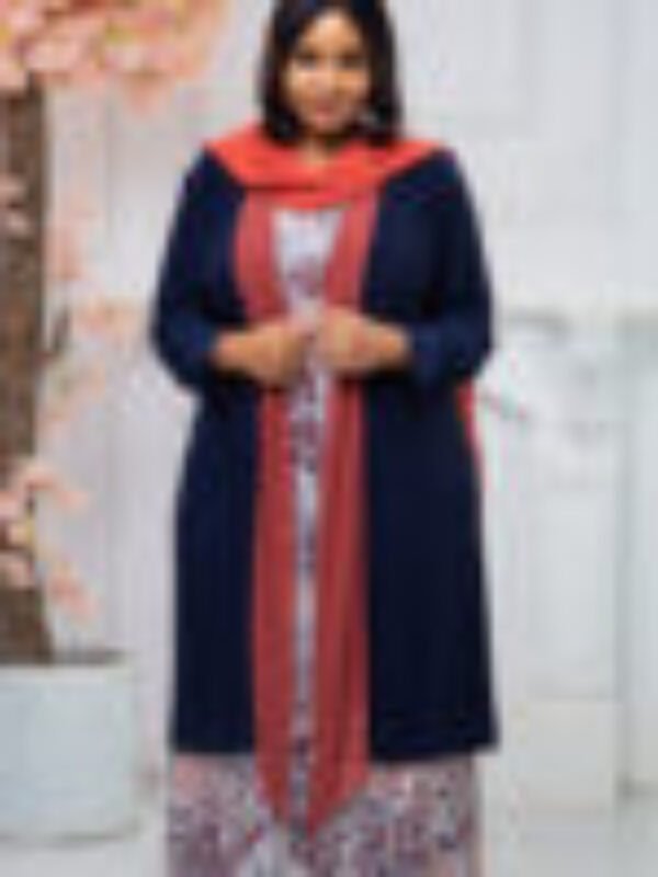 2 PIECE MODEST GIRAFFE DRESS