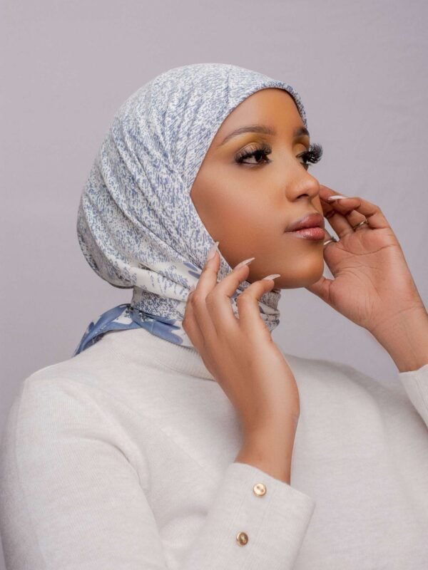 GREY NAIMA HIJAB