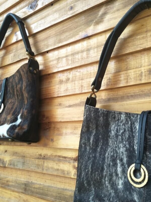 Oserian Hair On Leather Bag