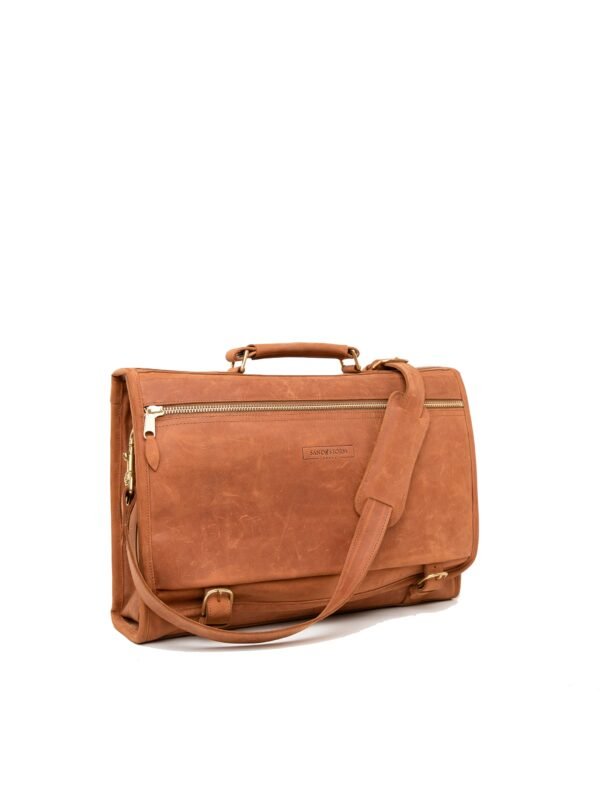 Pull Up Leather Executive Briefcase