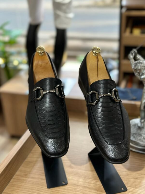 Black Unlaced Official Shoes