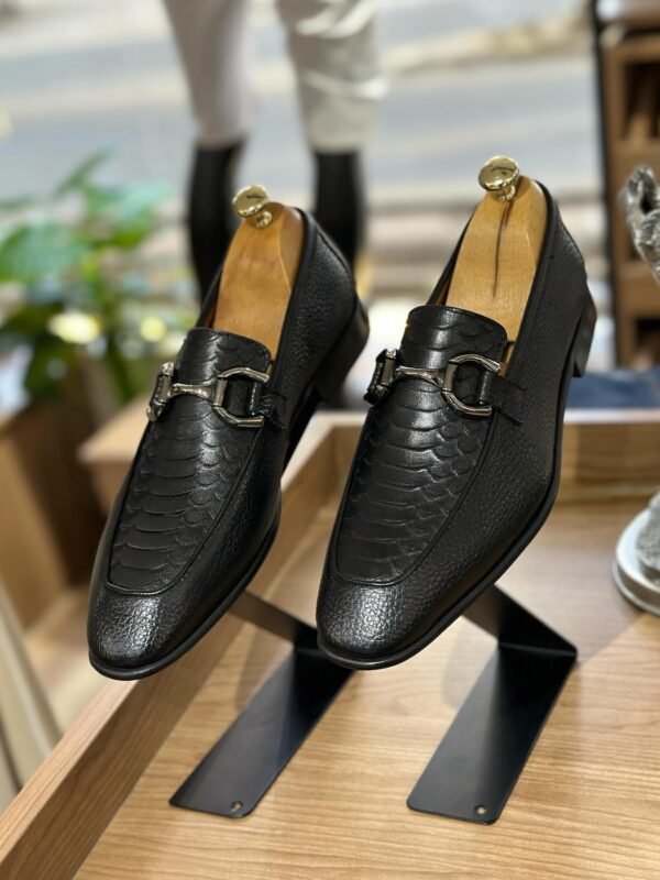 Black Unlaced Official Shoes